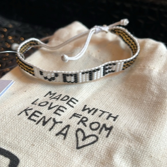 NWT 🗳️ VOTE Bracelet • Handwoven Beaded • Adjustable closure • UBUNTU Life - Picture 3 of 11